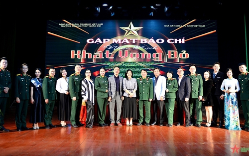 Nhạc kịch "Khát vọng đỏ": Khắc họa hình ảnh Bộ đội Cụ Hồ giữa thời bình