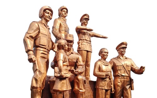 Xây dựng Tượng đài Công an nhân dân "Vì bình yên cuộc sống" tại Thành phố Hồ Chí Minh
