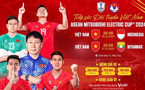 Vé xem ĐT Việt Nam đá AFF Cup 2024 rẻ đến khó tin, liệu các khán đài liệu có kín chỗ?