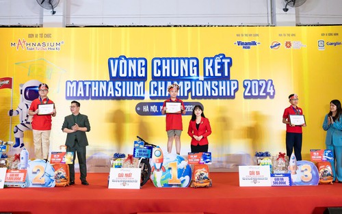 Chung kết phía Bắc Tài năng Toán Tư duy năm 2024: 18 thí sinh xuất sắc nhất được vinh danh