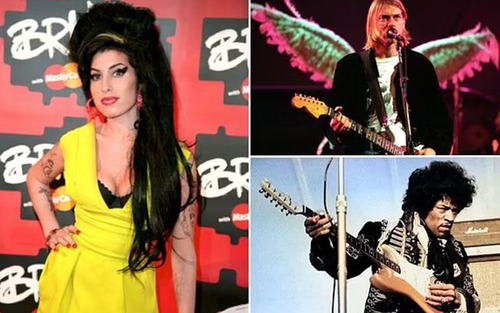 "Club 27": Cái chết của các ngôi sao ở cùng tuổi là một "sự trùng hợp ngẫu nhiên"