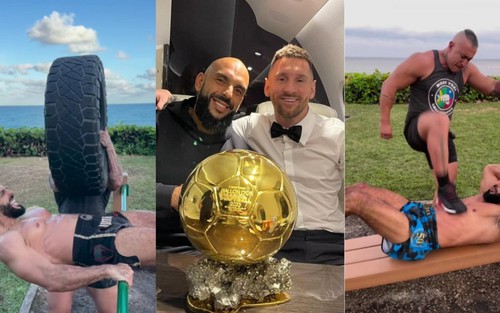 Xem video vệ sĩ riêng tập luyện, người hâm mộ sợ không dám tiếp cận Messi