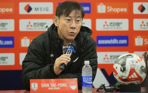 HLV Shin Tae Yong thừa nhận Indonesia thua Việt Nam vì chênh lệch trình độ