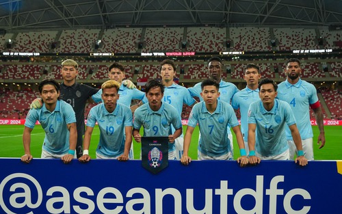 ĐT Campuchia thắng trận đầu tiên ở AFF Cup 2024