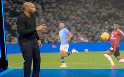 Thierry Henry chỉ ra điểm đặc biệt trong bàn thắng của Amad Diallo cho MU, khiến người hâm mộ kinh ngạc