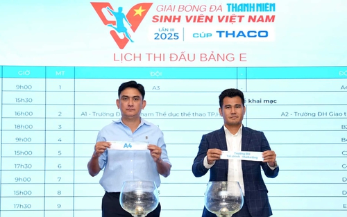 Giải bóng đá Thanh Niên Sinh Viên Việt Nam lập kỷ lục về số đội tham dự