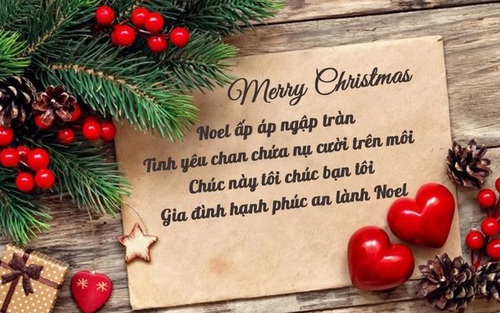 Lời chúc Giáng sinh ý nghĩa gửi tới những người thân yêu