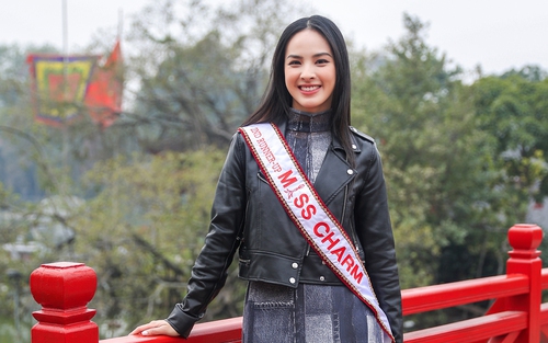 Quỳnh Nga - Á hậu 2 Miss Charm: Từng tự ti vì 1 điểm trên cơ thể, hạnh phúc vì khán giả trao cơ hội 'in-top' 6