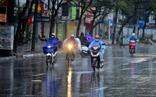 Bắc Bộ mưa nhỏ rải rác, nền nhiệt giảm nhẹ