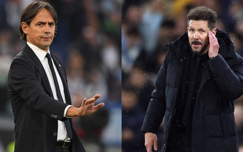 Vòng 1/8 Champions League: Ngày Inzaghi đối đầu Simeone