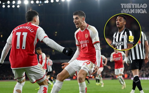 Arsenal bị người cũ chọc thủng lưới vẫn thắng dễ để 'phả hơi nóng' lên ngôi đầu 