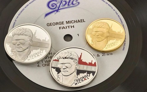 Anh phát hành đồng xu vinh danh biểu tượng âm nhạc George Michael