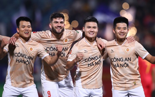 V-League 2023-2024: CAHN tạo áp lực lên ngôi đầu bảng của Nam Định