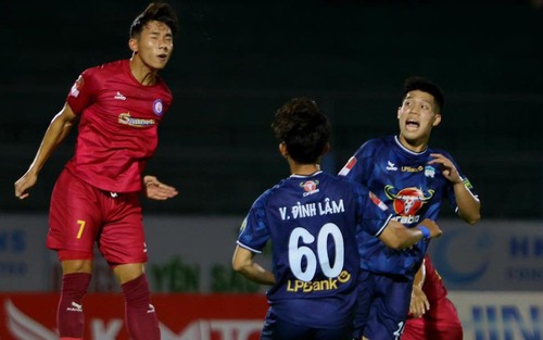 HAGL chia điểm với Khánh Hoà trong trận 'chung kết ngược' của V-League