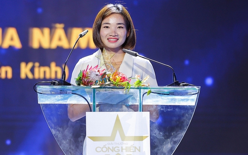 Sau giải Thể thao Cống hiến 2023, Nguyễn Thị Oanh tiếp tục có những chiến tích chói lọi trên đường chạy