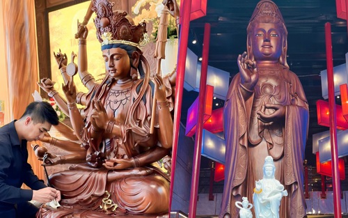 Lâm Tường Quân: Nghệ nhân trẻ dành 10 năm để điêu khắc tượng Phật gỗ