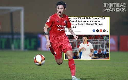 Báo Indonesia 'soi' Văn Hậu, nói điều đặc biệt về người thay thế tại ĐT Việt Nam trước vòng loại World Cup 