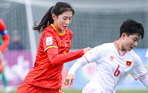 Minh Chuyên làm rung lưới U20 nữ Trung Quốc, ghi dấu tại U20 nữ châu Á