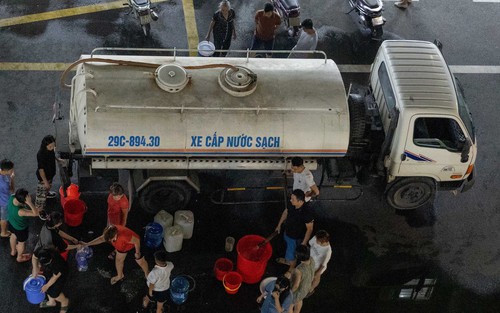 Gỡ vướng cấp nước sạch tại 'điểm nóng' khu đô thị Thanh Hà