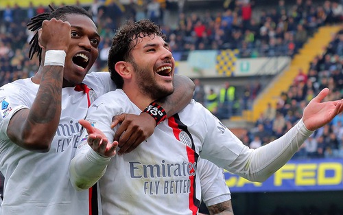 Vòng 29 Serie A: Thắng dễ Verona, Milan xây chắc ngôi nhì bảng