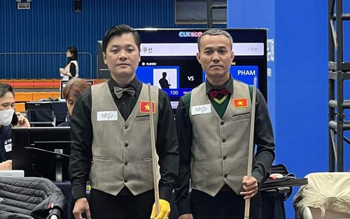 Thi đấu xuất sắc, billiard Việt Nam giành tất cả huy chương tại 1 nội dung ở giải vô địch châu Á