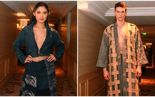 NTK La Phạm mang thổ cẩm tới sàn diễn thời trang Paris