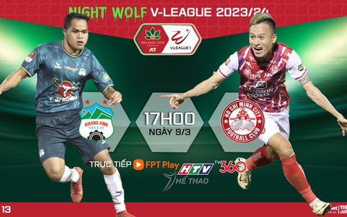 Nhận định bóng đá HAGL vs TPHCM (17h00 hôm nay), V-League vòng 13 