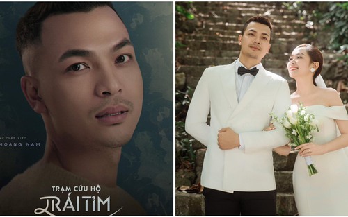 Chồng Kim Oanh 'Dưới bóng cây hạnh phúc' hóa ra là 'trai đẹp' đang đóng 'Trạm cứu hộ trái tim'