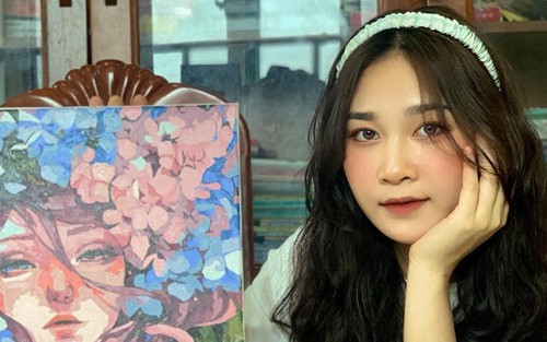 Hot girl bóng chuyền mới nhất của Việt Nam đẹp thuần khiết, là đội trưởng CLB ở tuổi 19