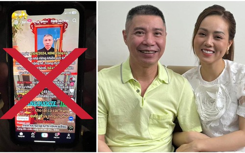 Vợ NSND Công Lý bức xúc vì trang mạng bịa đặt tin chồng qua đời