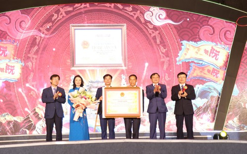 Lễ hội đền Nguyễn Cảnh Hoan nhận quyết định công nhận Di sản văn hóa phi vật thể Quốc gia
