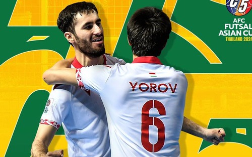 Lịch thi đấu bán kết futsal châu Á 2024