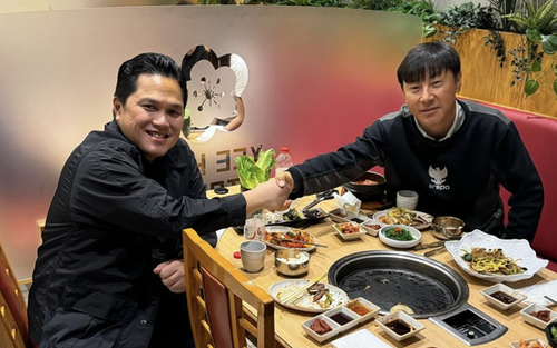 HLV Shin Tae Yong bất ngờ được Indonesia 'thưởng lớn' trước giờ đấu Hàn Quốc