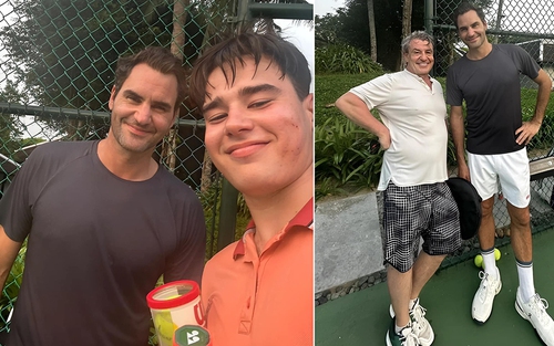 Huyền thoại quần vợt Roger Federer sang Việt Nam, giao lưu cởi mở với người hâm mộ