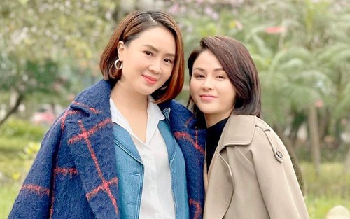Hồng Diễm - Lương Thu Trang hội ngộ, cùng nói về vai diễn trong 'Trạm cứu hộ trái tim'