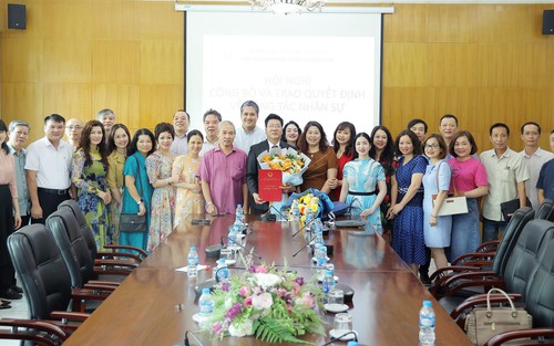 NSND Quốc Hưng được bổ nhiệm Phó Giám đốc Phụ trách Học viện Âm nhạc Quốc gia Việt Nam