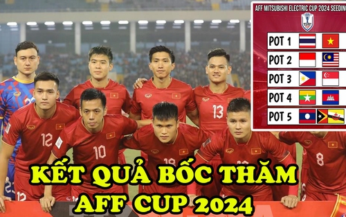 Kết quả bốc thăm AFF Cup 2024: Xác định đối thủ của ĐT Việt Nam