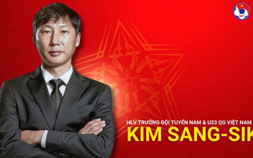 CHÍNH THỨC: HLV Kim Sang Sik dẫn dắt đội tuyển Việt Nam với bản hợp đồng 2 năm