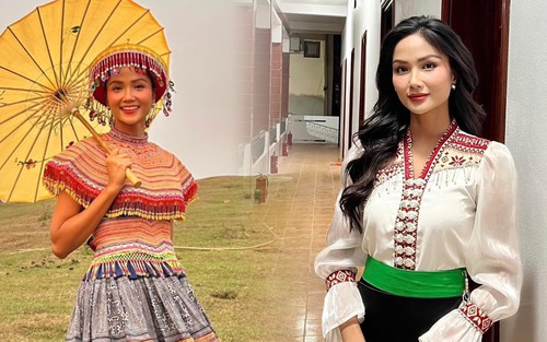 H'Hen Niê giao lưu cùng người dân Điện Biên trong dịp kỉ niệm 70 năm Chiến thắng Điện Biên Phủ