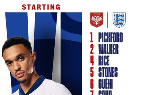VTV2 VTV3 trực tiếp bóng đá EURO hôm nay 16/6, rạng sáng 17/6: Serbia vs Anh (2h00)