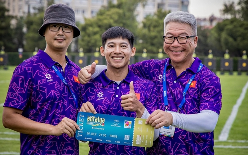 Cung thủ Lê Quốc Phong giành suất dự Olympic 2024: Cột mốc mới của nhà vô địch quốc gia