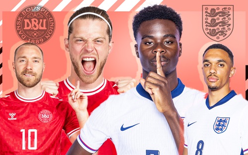 TRỰC TIẾP bóng đá VTV5 VTV6: Anh vs Đan Mạch, vòng bảng EURO 2024 (23h hôm nay)
