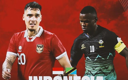 Nhận định bóng đá Indonesia vs Tanzania (16h00, 2/6), giao hữu quốc tế