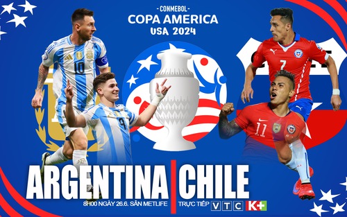 Nhận định bóng đá Argentina vs Chile, vòng bảng Copa America 2024 (08h00, 26/6)