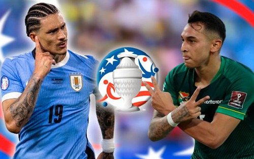 Nhận định bóng đá Uruguay vs Bolivia (08h00, 28/6), vòng bảng Copa America 2024