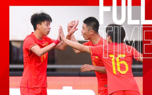 ‘Ronaldo Trung Quốc’ sút xa thành bàn, tuyển trẻ Việt Nam nhận thất bại ở trận ra quân giải quốc tế