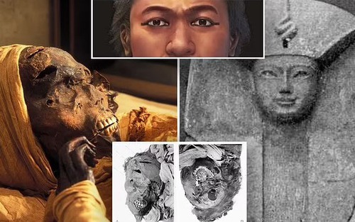 Tái hiện khuôn mặt pharaoh chiến binh Ai Cập được mệnh danh là "Người dũng cảm" 3.500 năm sau khi bị giết 