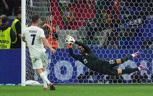 VTV2 VTV3 trực tiếp bóng đá Bồ Đào Nha vs Slovenia: Chiến thắng chóng vánh sau 3 lượt đá luân lưu