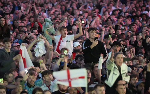 London ngập trong không khí lễ hội khi tuyển Anh vào chung kết EURO 2024
