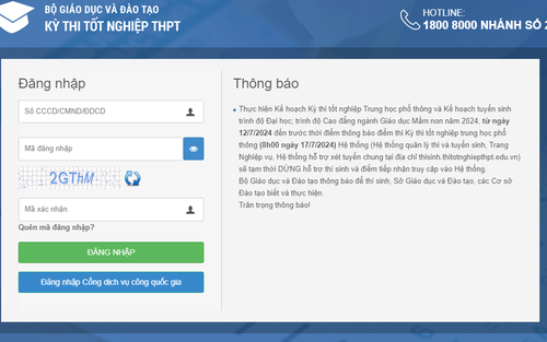 Link tra cứu điểm thi tốt nghiệp THPT năm 2024 chuẩn nhất